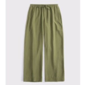 NWT Abercrombie & Fitch Women's Textured Pull-On Pants